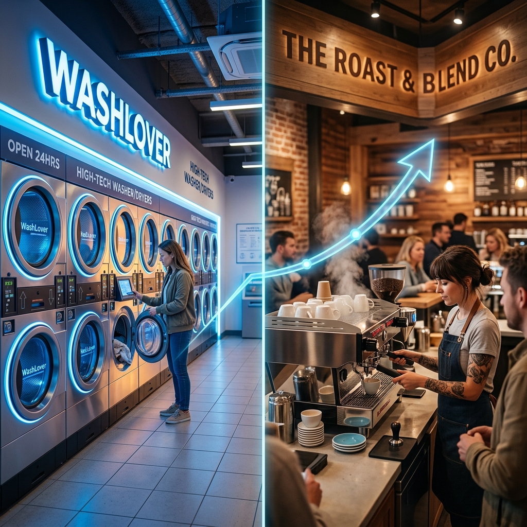 เปิดร้านกาแฟ VS เปิดร้านสะดวกซัก WashLover ธุรกิจไหนคืนทุนเร็วกว่ากันในปี 2026?